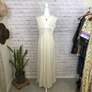Vintage Diane Von Furstenberg nylon and lace nightgown